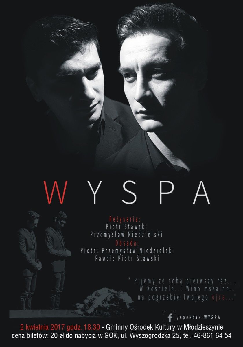 Spektakl „WYSPA” już 2 kwietnia - zapraszamy!