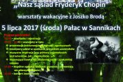 Wakacje z GOK w Młodzieszynie - plan zajęć 3-7 lipca
