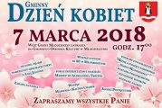 Zapraszamy na Gminny Dzień Kobiet 7 marca 2018 r.