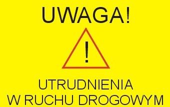 Utrudnienia na ulicy Ogrodowej w poniedziałek 13 maja 2024 r.