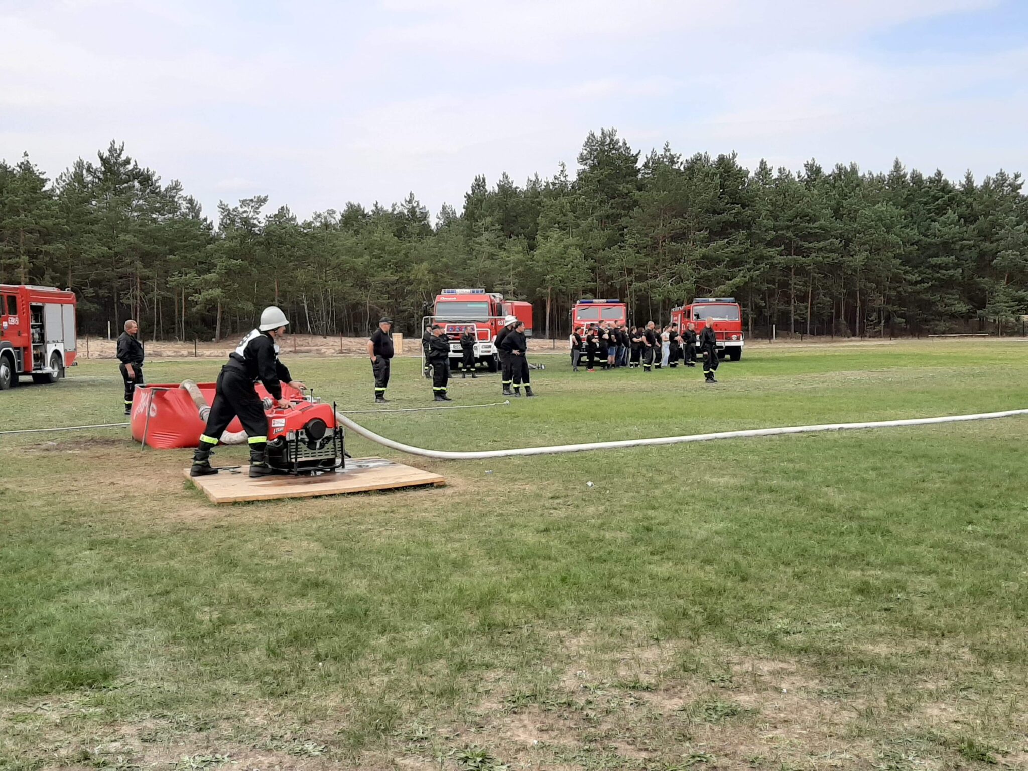 Zawody Sportowo - Pożarnicze w gminie Młodzieszyn