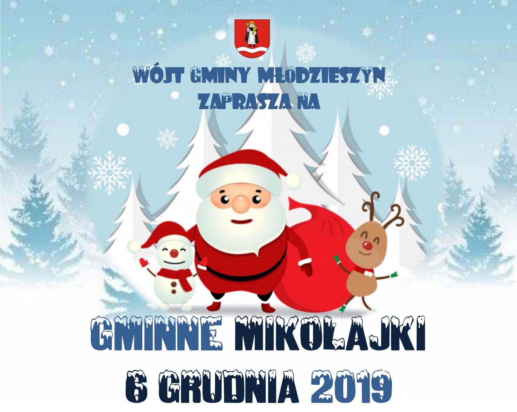 Zaproszenie na Gminne Mikołajki 2019