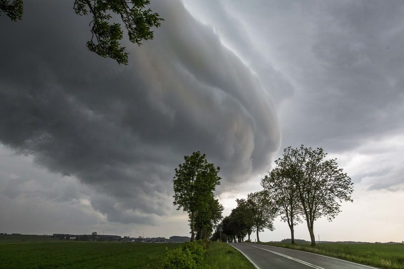 Ostrzeżenie meteorologiczne - silny wiatr