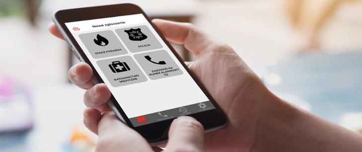 Aplikacja mobilna Alarm112 - powiadomienie ratunkowe
