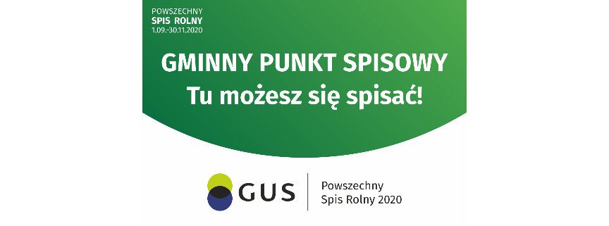 Rolniku, nie masz komputera? Spisz się w Gminnym Punkcie Spisowym!