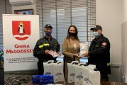 Strażacy z gminy Młodzieszyn doposażeni w środki do walki z COVID-19