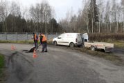 Bieżące utrzymanie dróg w gminie Młodzieszyn