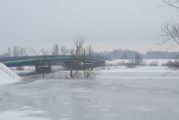 Stan wody na rzece Wiśle w dniu 20 lutego 2021 r.