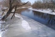 Stan wody na rzece Wiśle w dniu 17 lutego 2021 r.