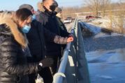 Wizja lokalna na terenach gminy Młodzieszyn zagrożonych powodzią