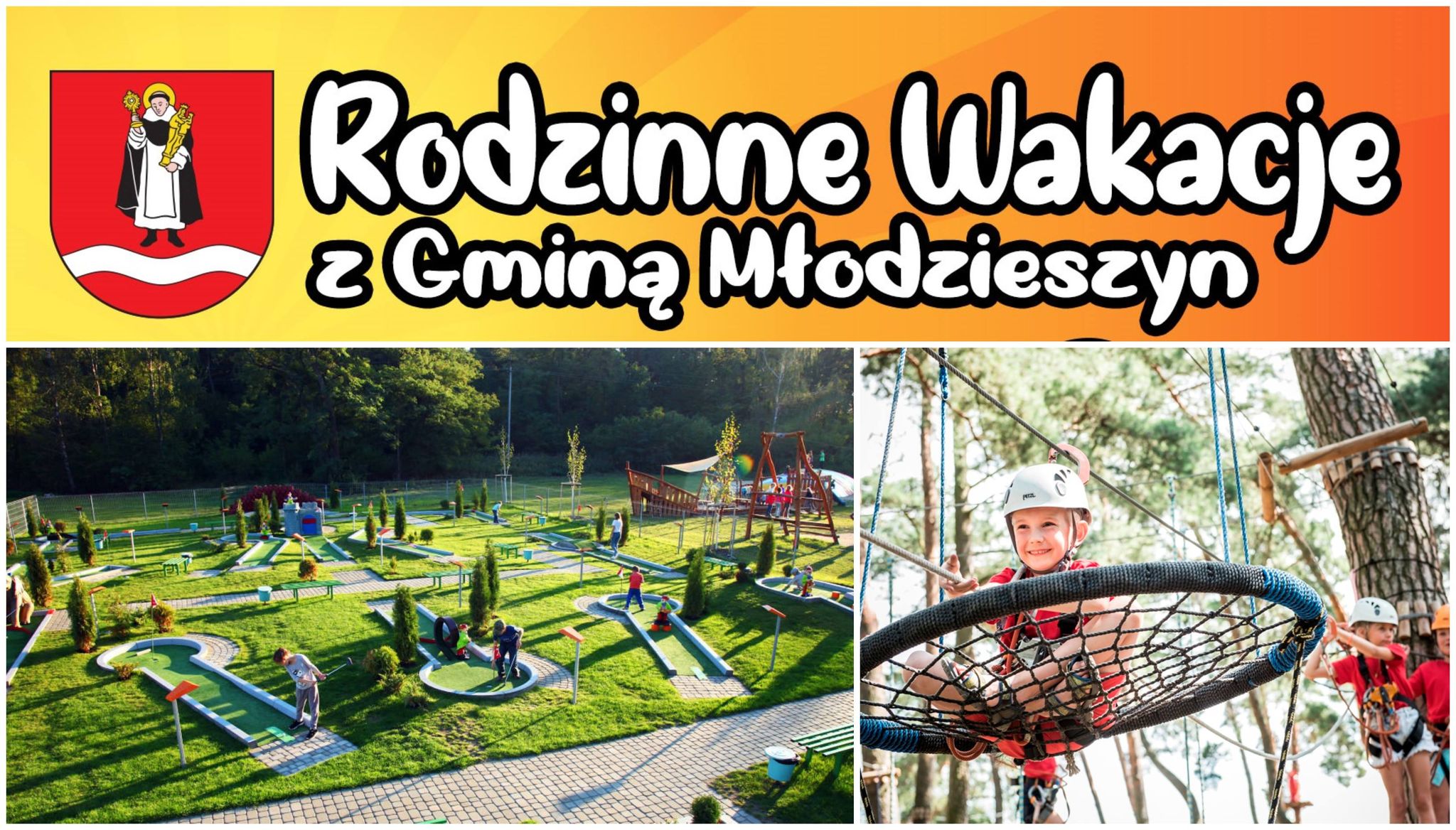 Rodzinne wakacje z Gminą Młodzieszyn - szczegóły wyjazdu do Parku rozrywki w Julinku 7 sierpnia 2021 r.