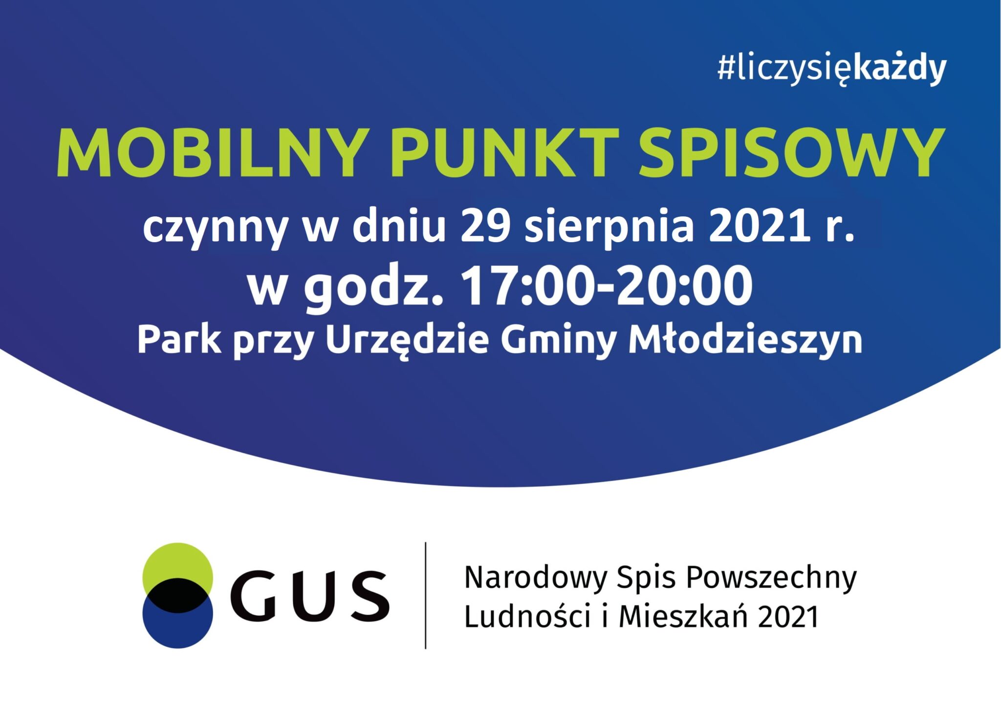 Spisz się 29 sierpnia w mobilnym punkcie spisowym na „Pikniku Rodzinnym”
