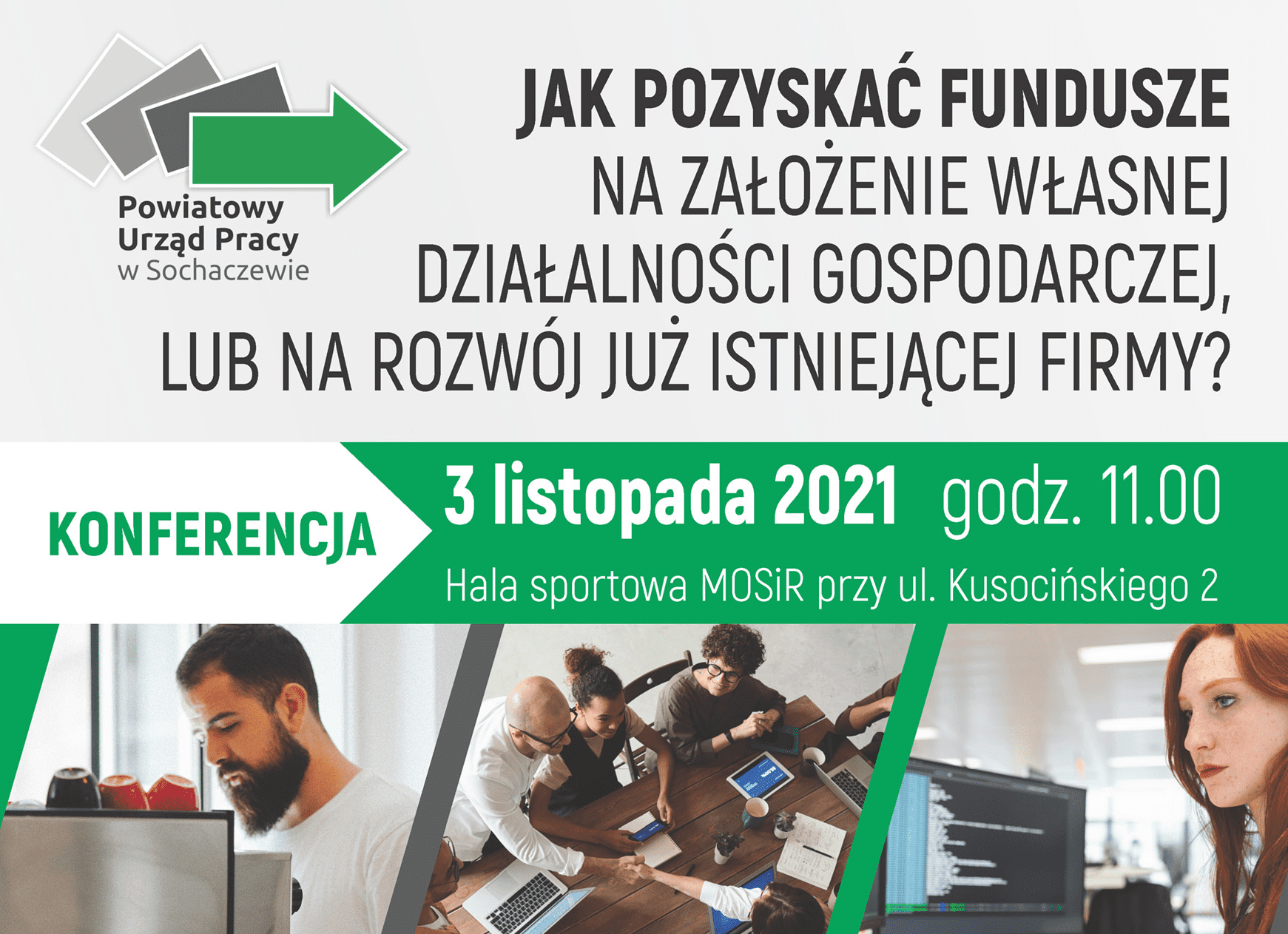 Fundusze na założenie własnej działalności gospodarczej lub na rozwój już istniejącej firmy
