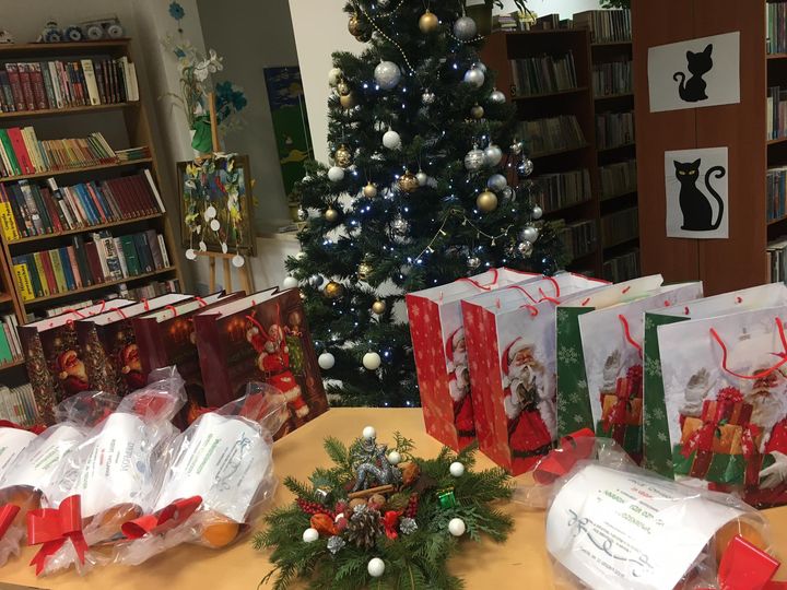 Konkurs Bożonarodzeniowy zorganizowany wspólnie przez Gminną Bibliotekę Publiczną w Młodzieszynie i Filię w Kamionie  rozstrzygnięty