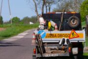 Prace remontowe dróg powiatowych na terenie gminy Młodzieszyn
