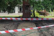 Rozpoczęcie renowacji pomnika w Młodzieszynie