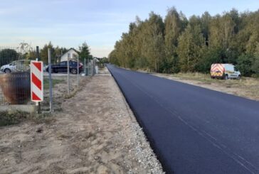 Kolejna droga asfaltowa w gminie Młodzieszyn