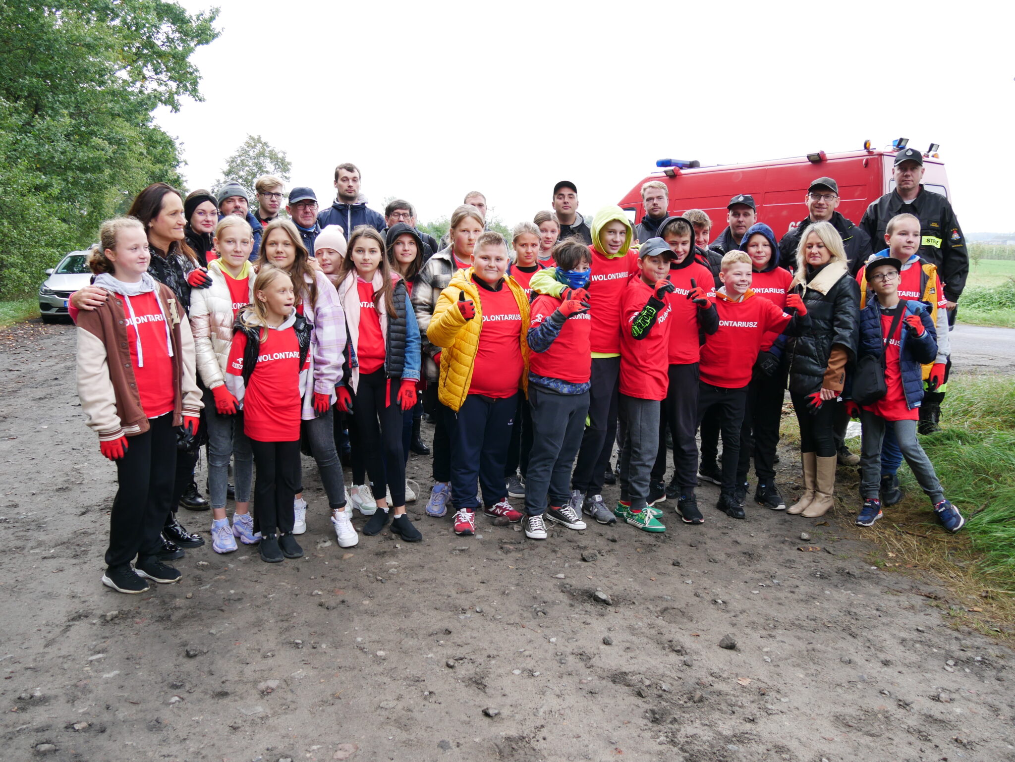Sprzątamy lasy w naszej gminie