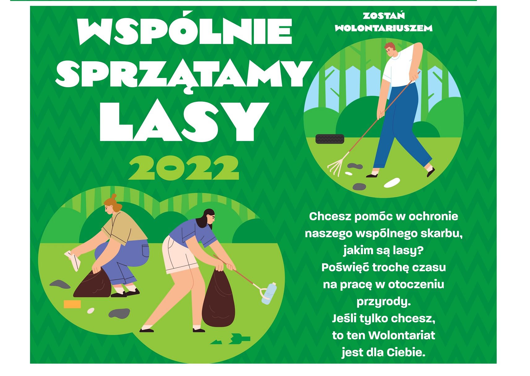 Wspólnie sprzątamy lasy