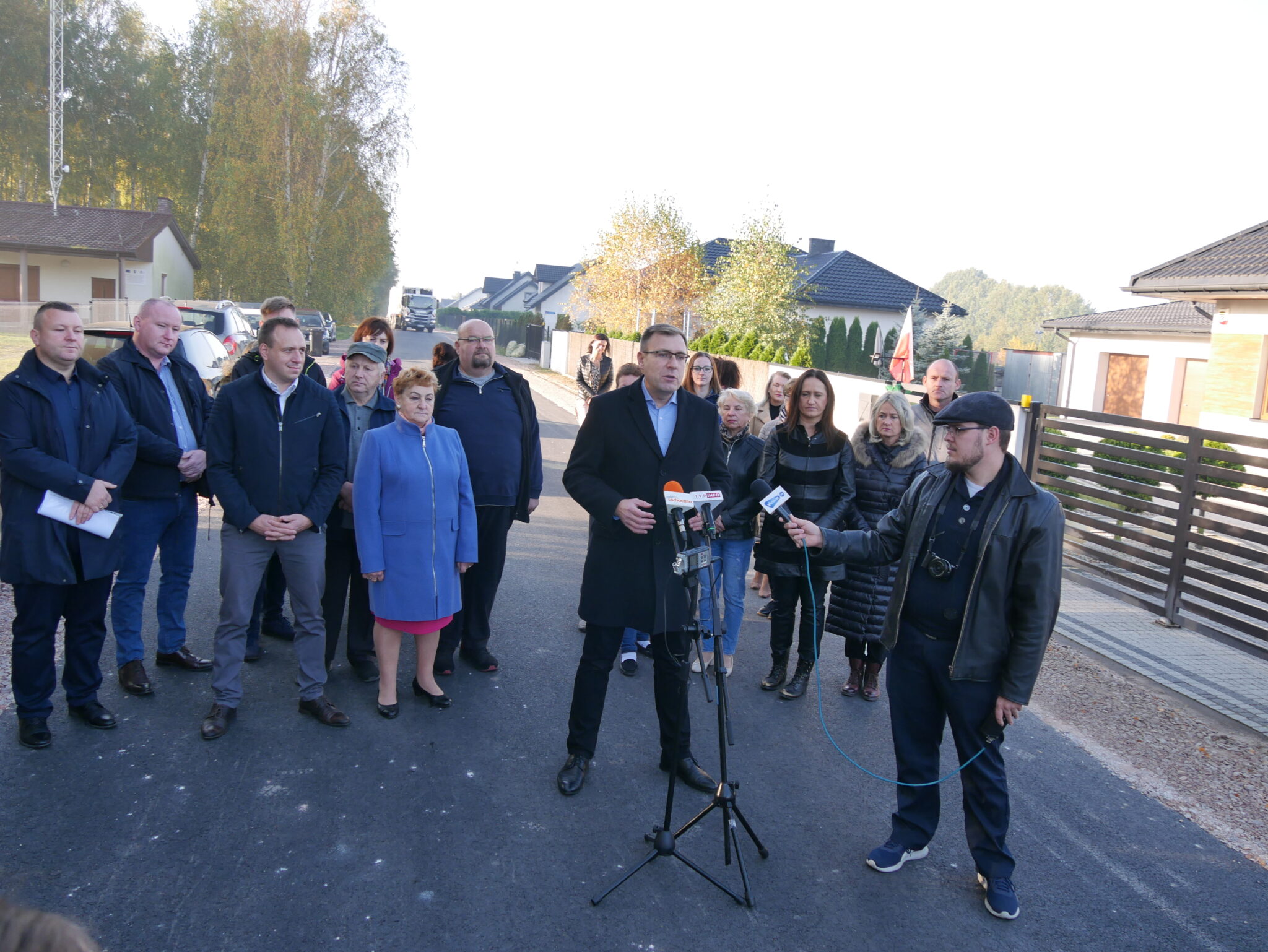 Odbiór kolejnej drogi asfaltowej w gminie Młodzieszyn!