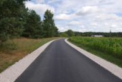 Nowa droga asfaltowa do m. Leontynów