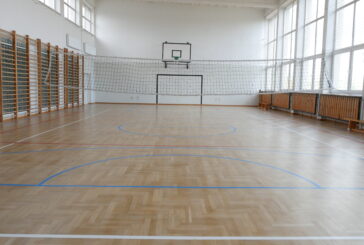 Zmodernizowano salę gimnastyczną przy Szkole Podstawowej w Młodzieszynie