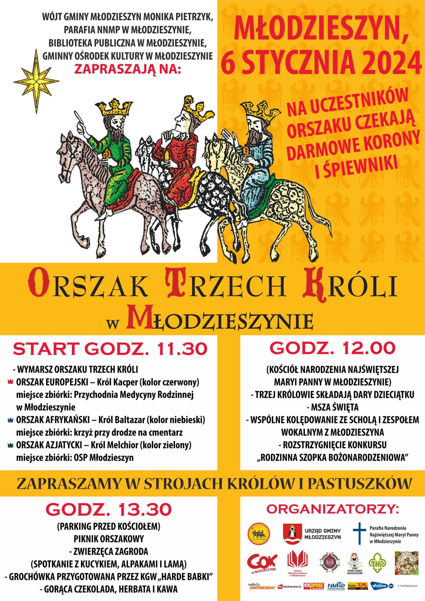 ORSZAK TRZECH KRÓLI W MŁODZIESZYNIE