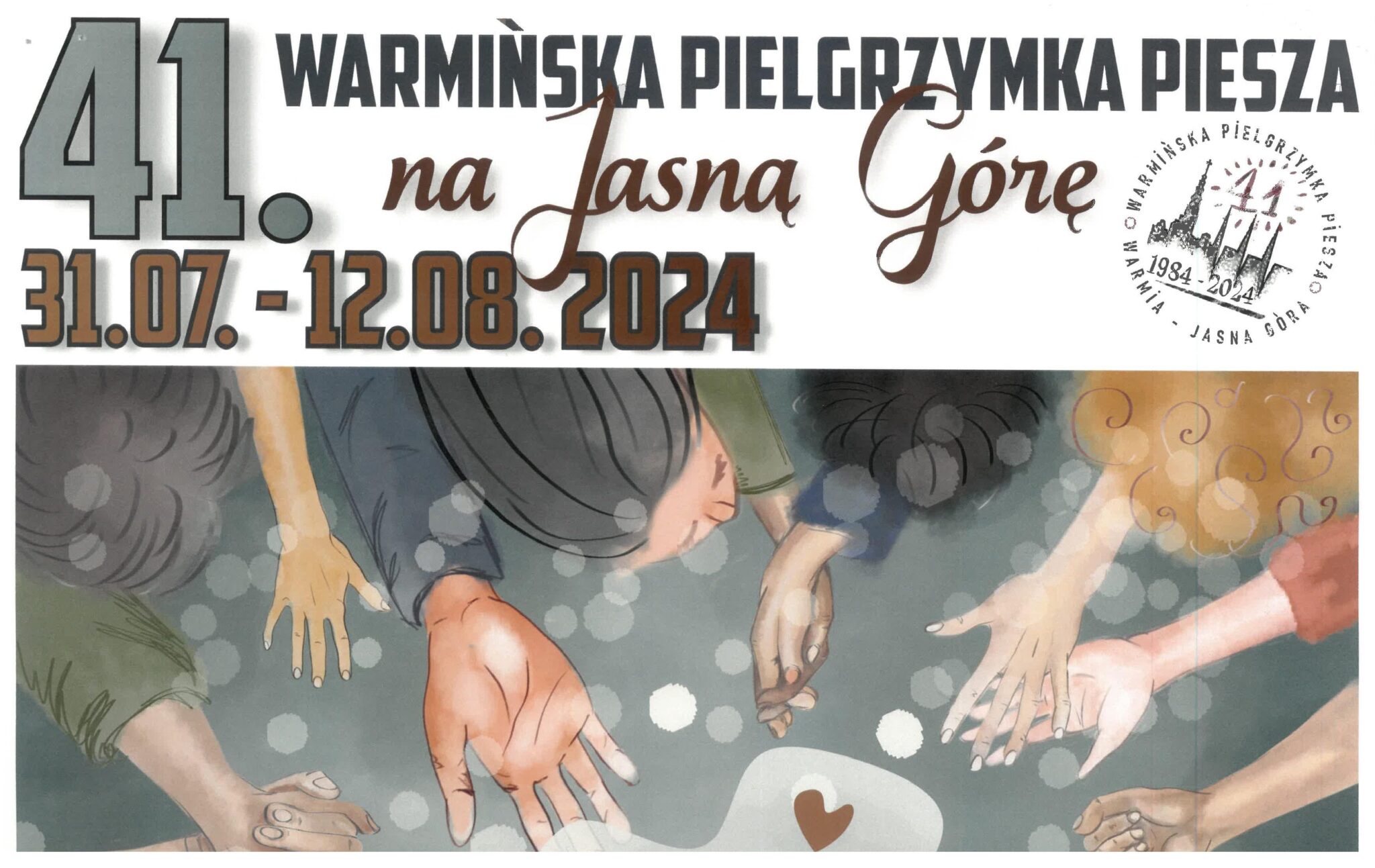 41. WARMIŃSKA PIELGRZYMKA PIESZA NA JASNĄ GÓRĘ