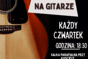 Warsztaty gry na gitarze w gminie Młodzieszyn