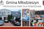 Gmina Młodzieszyn przekazała dary dla powodzian