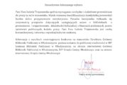 Informacja o wynikach konkursu na stanowisko Dyrektora Gminnej Biblioteki Publicznej w Młodzieszynie.