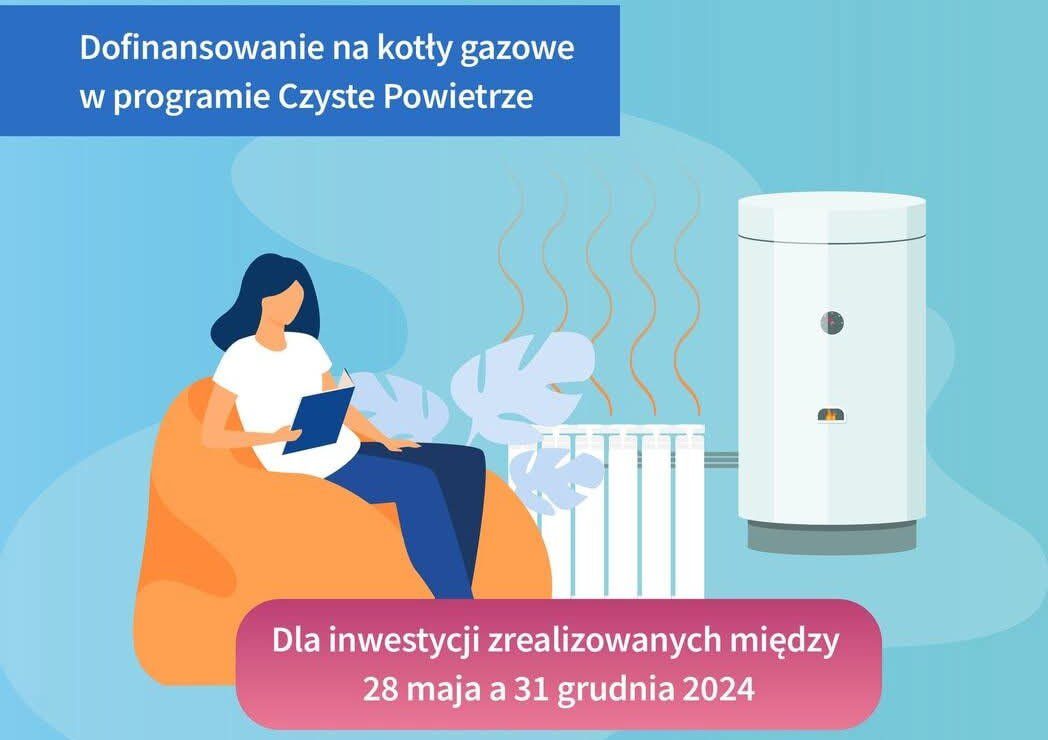 Dotacja na kotły gazowe w programie Czyste Powietrze