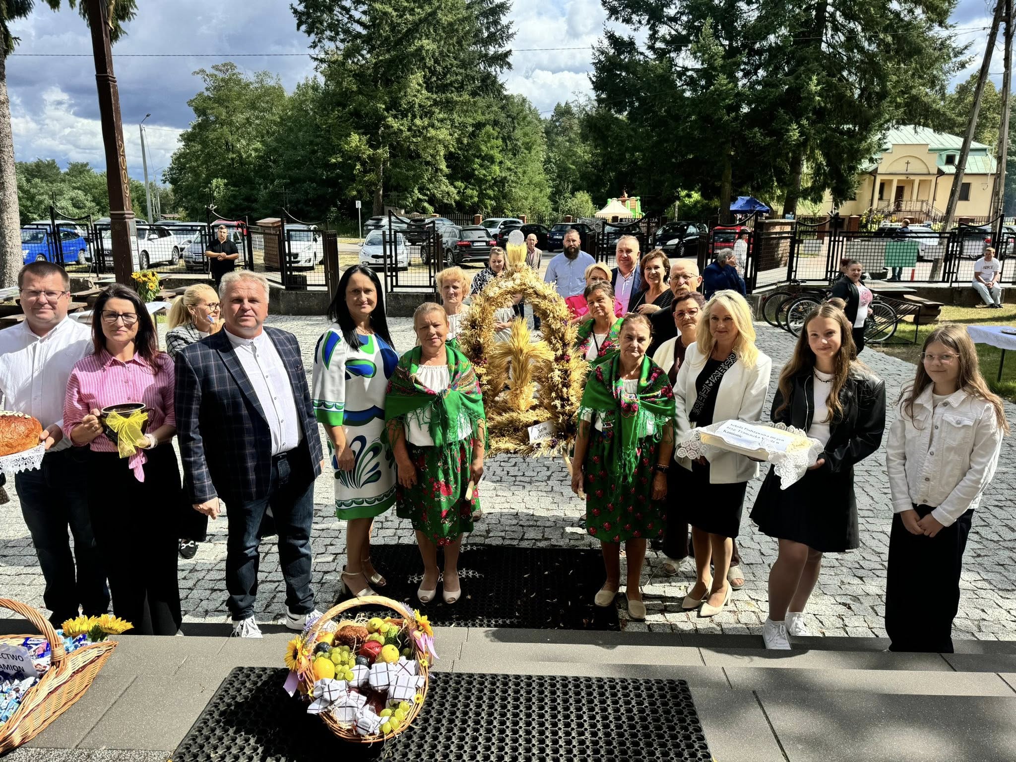 Dożynki parafialne w Kamionie – wspólne dziękczynienie za plony