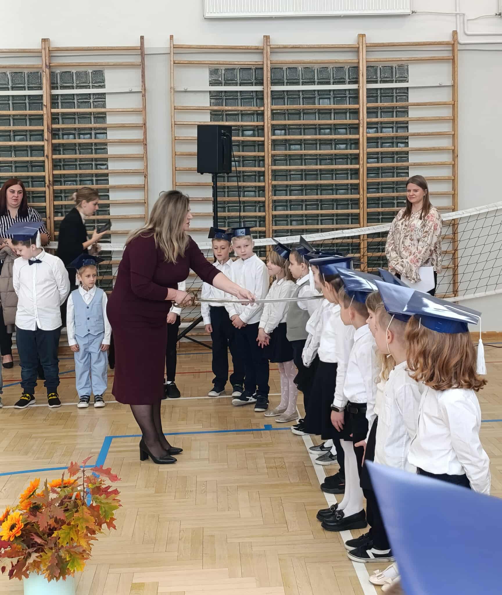 Pasowanie pierwszoklasistów SP Młodzieszyn