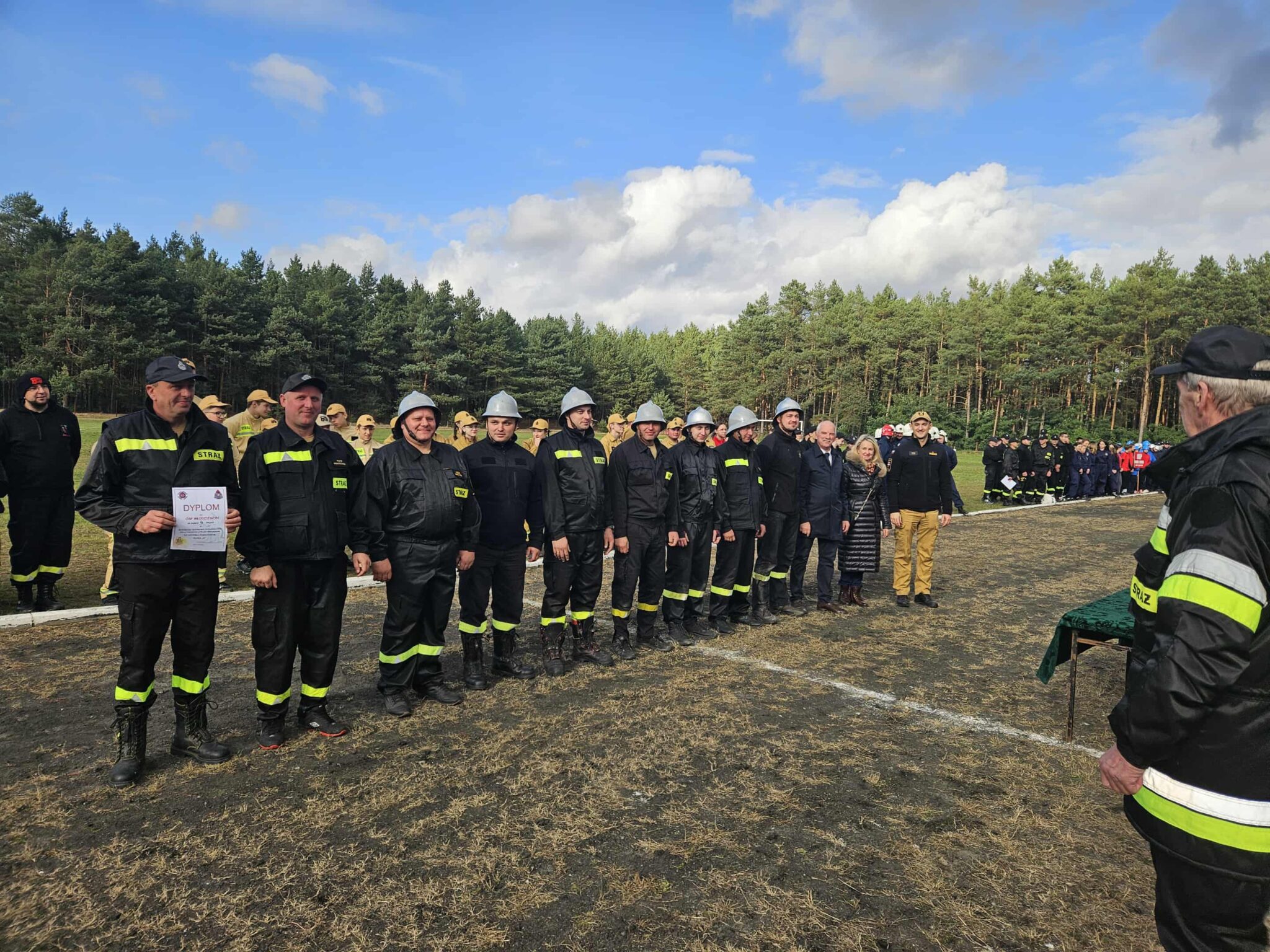 Powiatowe Zawody Sportowo –Pożarnicze w Kamionie – OSP Młodzieszyn godnie reprezentowała gminę