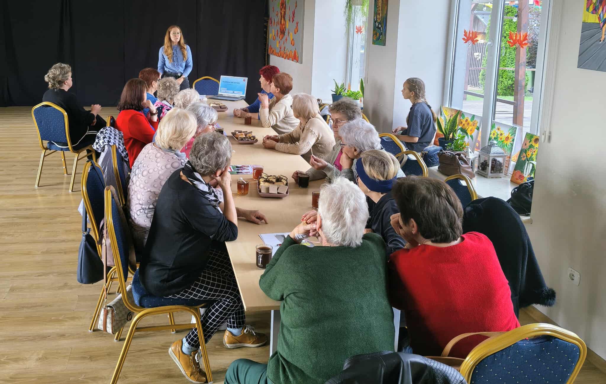 Ekodoradca na wizycie w klubie seniora