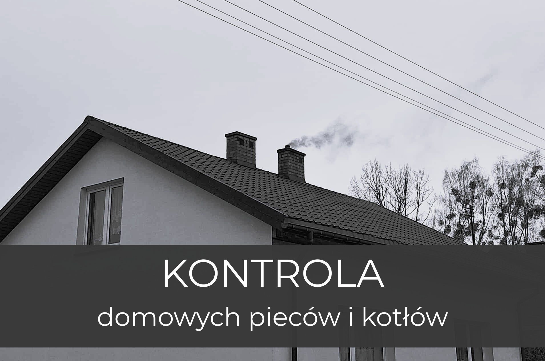 Pracownicy Urzędu Gminy Młodzieszyn przeprowadzają kontrole domowych pieców i kotłów