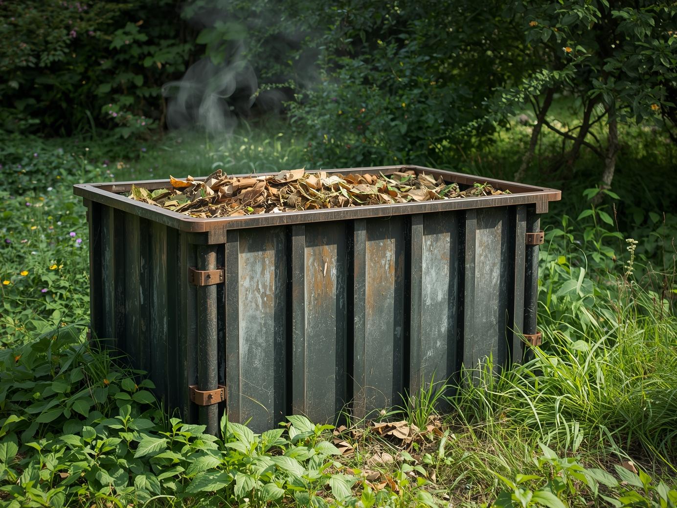 Ankieta dotycząca zagospodarowania bioodpadów  w przydomowym kompostowniku na terenie Młodzieszyn