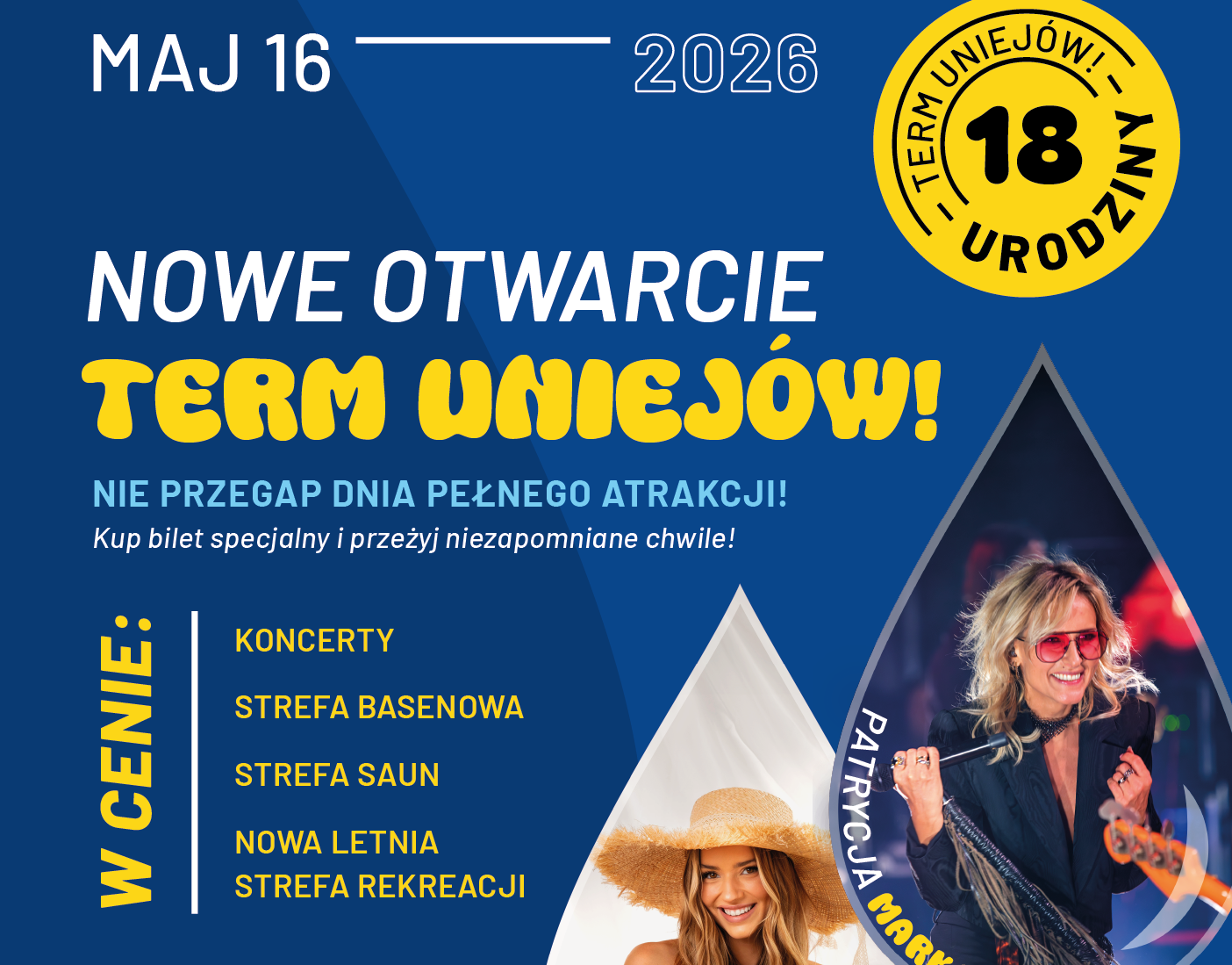 NOWE OTWARCIE TERM UNIEJÓW JUŻ 16 MAJA 2026