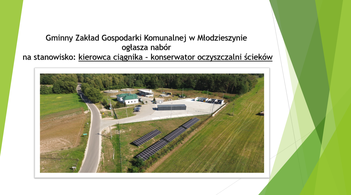 Ogłoszenie o naborze na stanowisko pracy