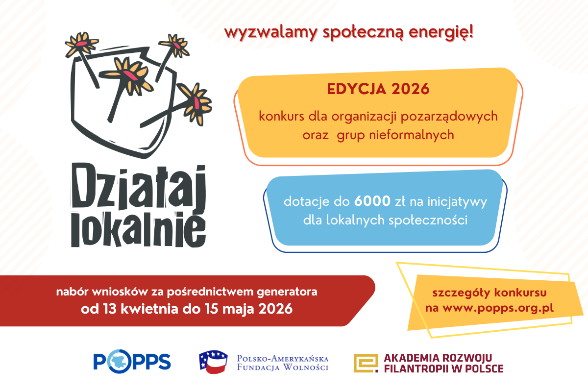 XI edycja konkursu grantowego programu „Działaj Lokalnie”