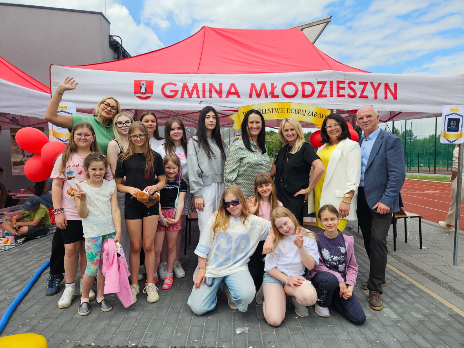 Kolorowo, radośnie i aktywnie – tak świętowaliśmy Dzień Dziecka w Gminie Młodzieszyn