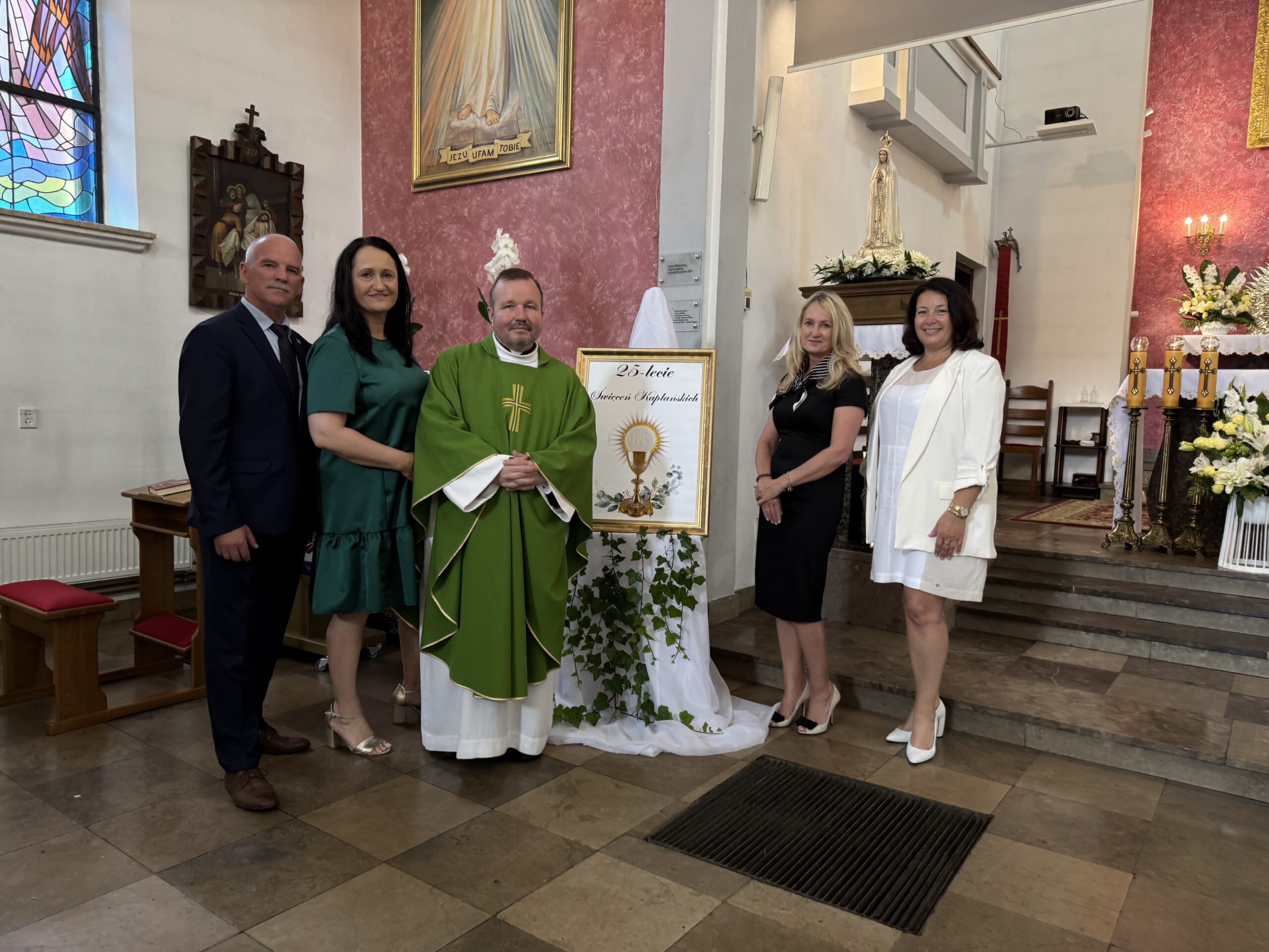 Jubileusz 25-lecia kapłaństwa Księdza Waldemara Majchrowskiego