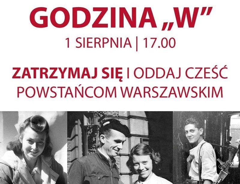 1 sierpnia - rocznica wybuchu Powstania Warszawskiego