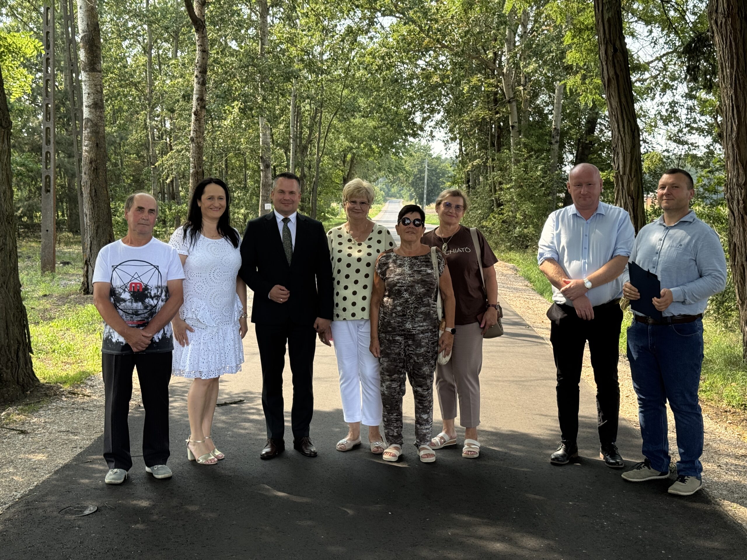 ul. Polna w Młodzieszynie przebudowana