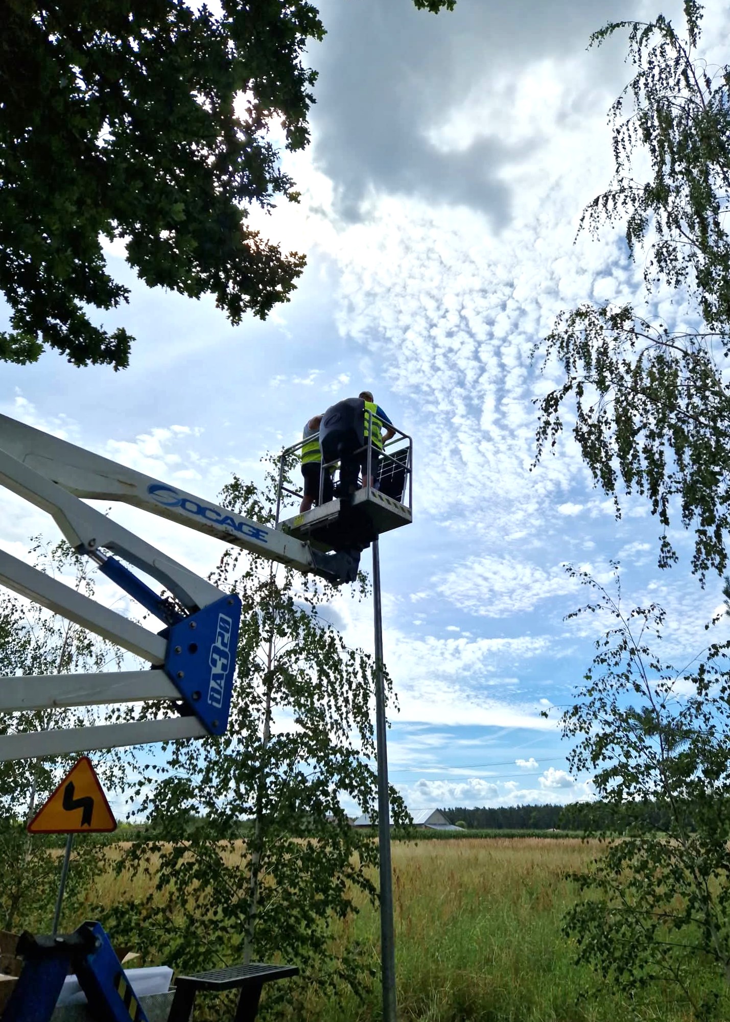 Budowa energooszczędnego oświetlenia w gminie Młodzieszyn – etap II realizacja (3)