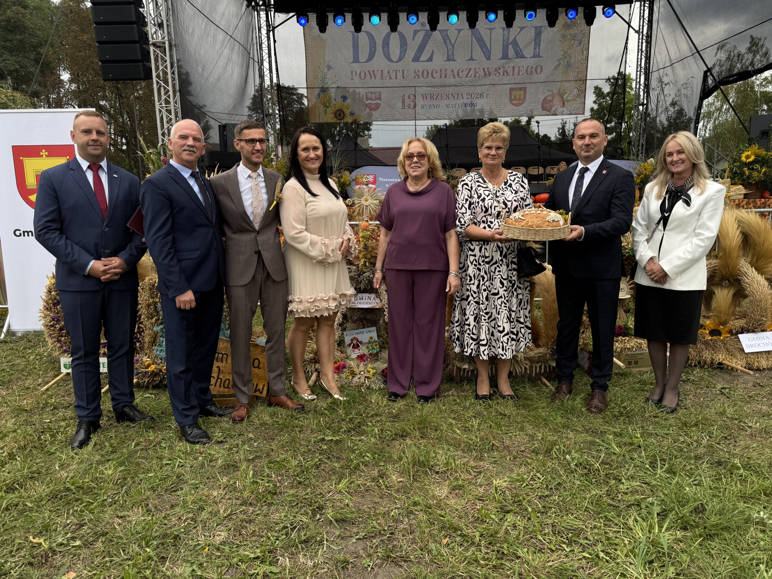 Dożynki Powiatowe w gminie Rybno