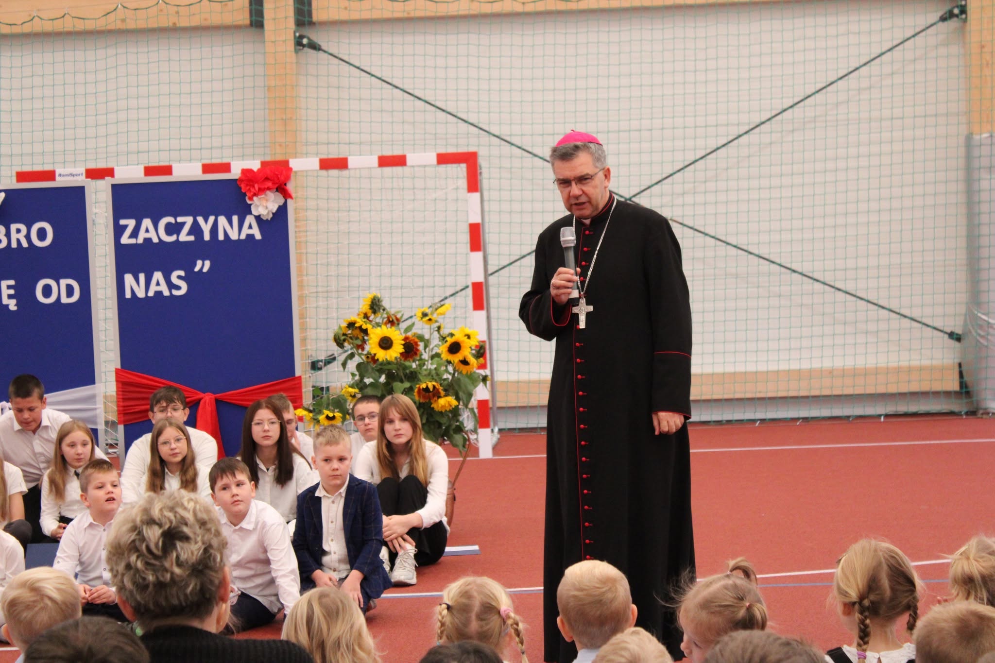 Wyjątkowy gość w Szkole Podstawowej w Kamionie
